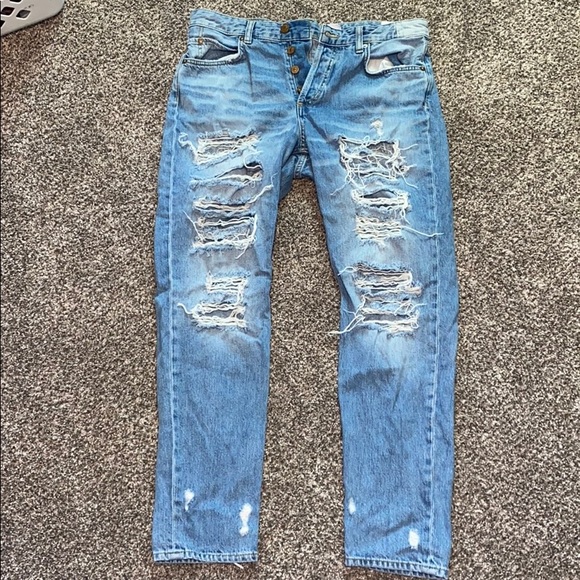 h and m boyfriend jeans